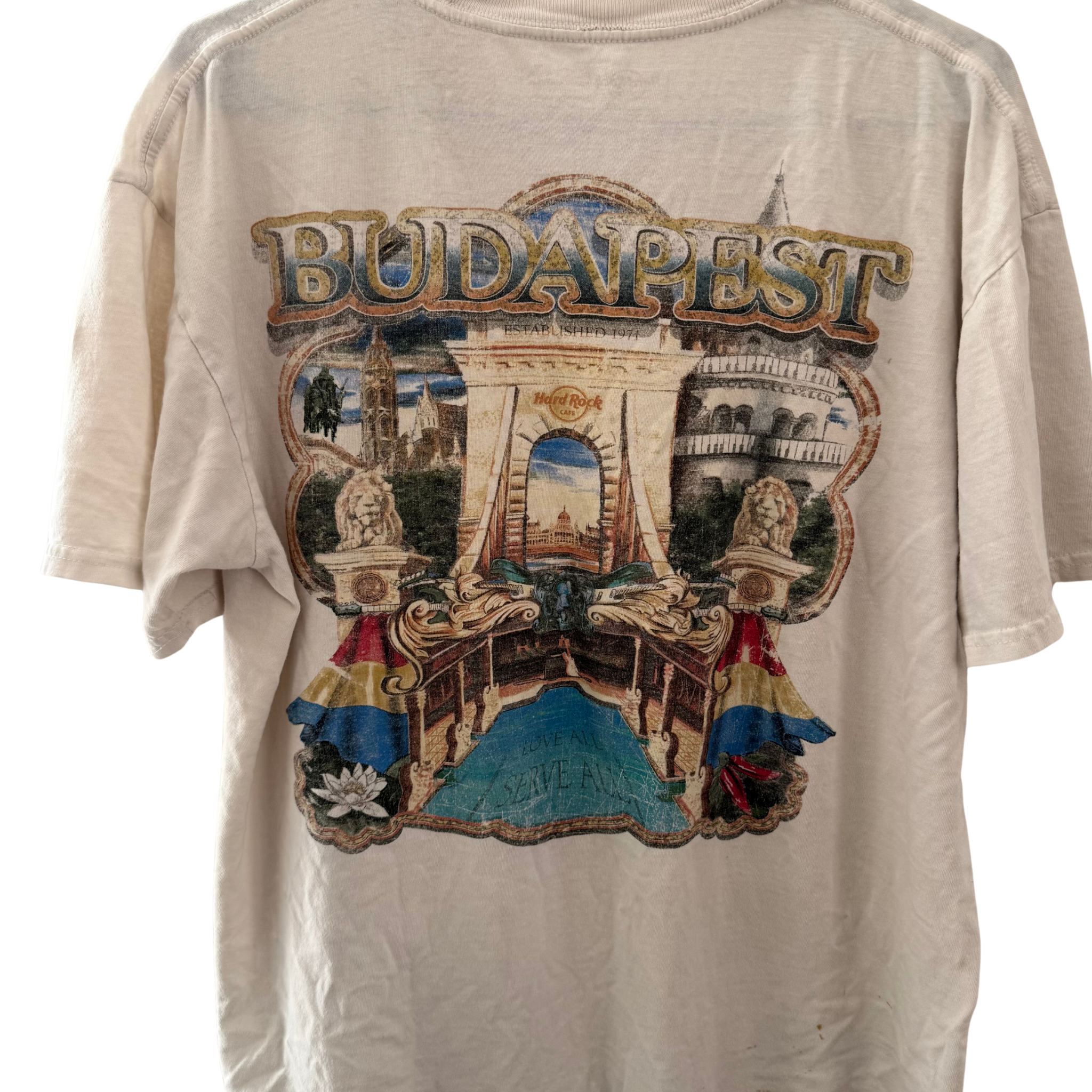 Vintage Budapest Hard Rock tee