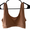 Brown free people sports bra
